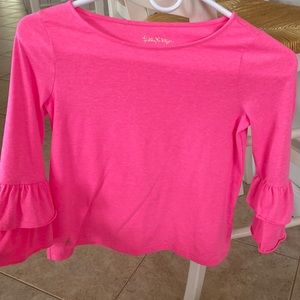 lily pulitzer t shirt. super soft. size (8-10)